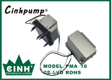 AC220V-Aluminiummembranminiaturluftpumpe-DC-Luftkompressor lärmarm